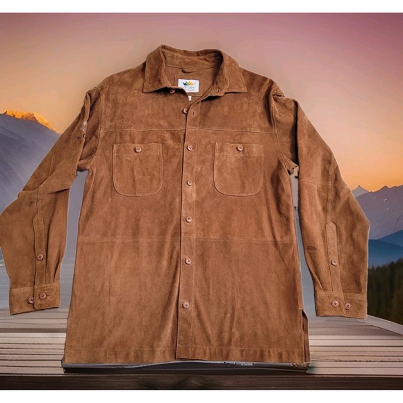 Quail Lodge Golf Club Other - The Quail Motorsports Gathering Leather Shirt Mens M Carmel Calif Shacket Golf